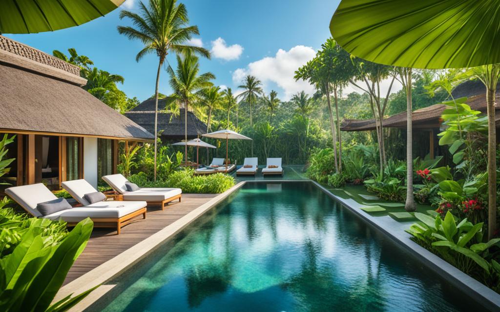 Luxury wellness retreat in Bali